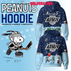 Los Angeles Kings Snoopy 75th Anniversary Of Peanuts 2025 Hoodie T-Shirt