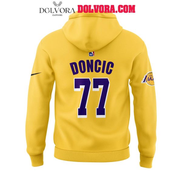 Los Angeles Lakers For Luka Doncic Black History 2025 Hoodie T-Shirt