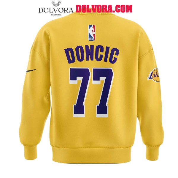 Los Angeles Lakers For Luka Doncic Black History 2025 Hoodie T-Shirt