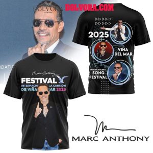 Marc Anthony 2025 Vina Del Mar International Song Festival Hoodie T-Shirt