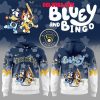 Los Angeles Angels Bluey And Bingo Playing Baseball 2025 Hoodie T-Shirt