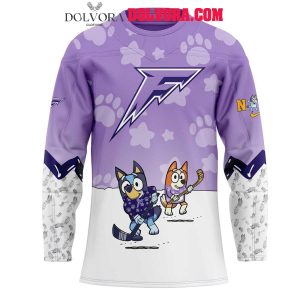 Minnesota Frost Bluey 2025 With Bingo Heelers Personalized Hockey Jersey