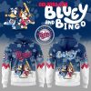 Milwaukee Brewers Bluey And Bingo Playing Baseball 2025 Hoodie T-Shirt