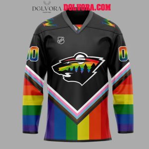 Minnesota Wild Pride Night 2025 Personalized Hockey Jersey