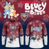 Minnesota Frost Bluey 2025 With Bingo Heelers Personalized Hockey Jersey