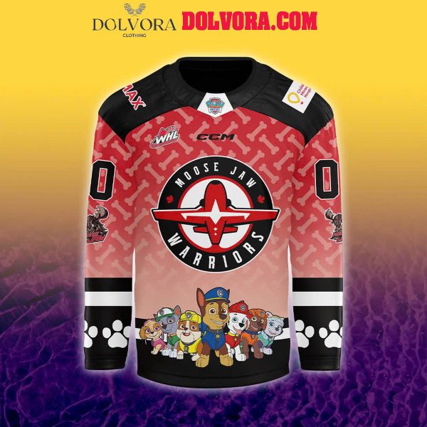 Moose Jaw Warriors 2025 Nickelodeon Nights Personalized Hockey Jersey