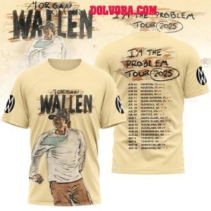 Morgan Wallen 2025 I’m The Problem Tour Hoodie T-Shirt