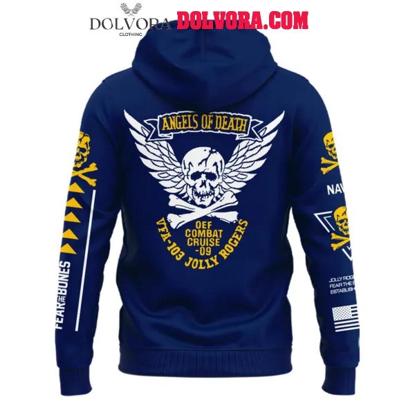 Navy Midshipmen 2025 Angel Of Death Jolly Rogers Hoodie T-Shirt