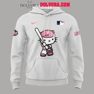 New York Mets Celebration Of 2025 Hello Kitty Night Hoodie T-Shirt