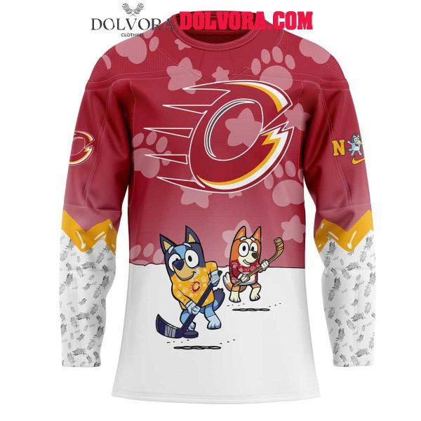 Ottawa Charge Bluey 2025 With Bingo Heelers Personalized Hockey Jersey