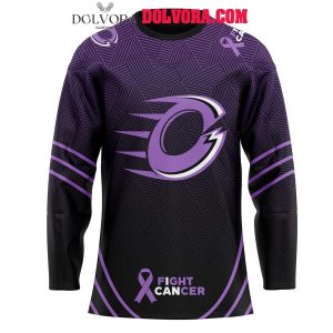 Ottawa Charge Fight Cancer 2025 Purple Personalized Hockey Jersey