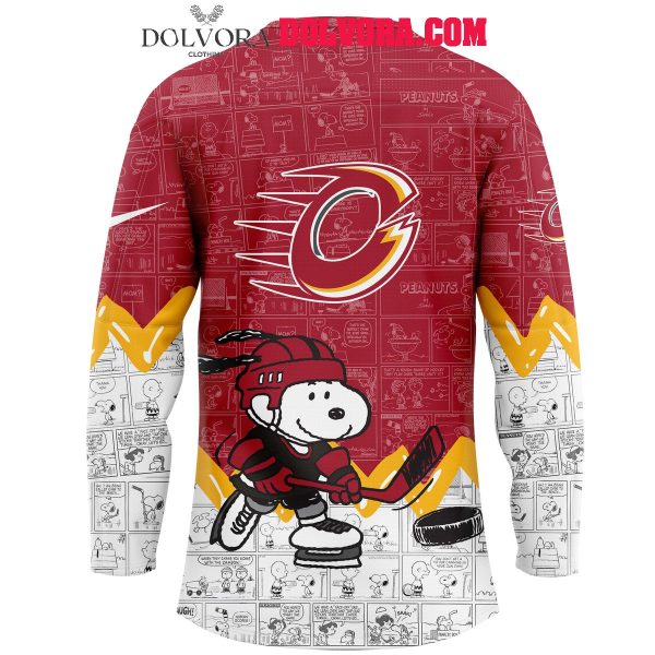 Ottawa Charge Snoopy Time 75th Anniversary Of Peanuts 2025 Hockey Jersey