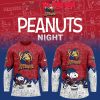 Quad City Storm 75th Anniversary Of Peanuts Snoopy 2025 Hockey Jersey