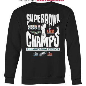 Philadelphia Eagles 2024 Super Bowl Champs Proud Fan T-Shirt