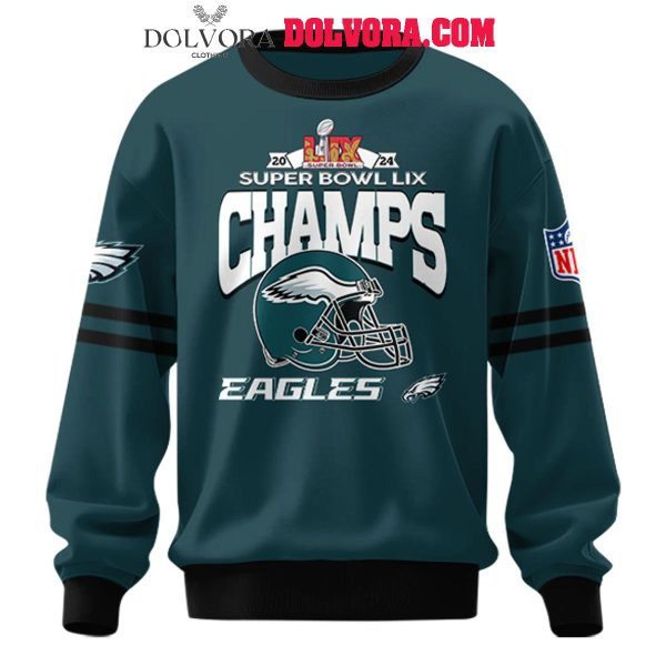 Philadelphia Eagles 2025 Fly Eagles Fly Super Bowl LIX Champions Hoodie T-Shirt