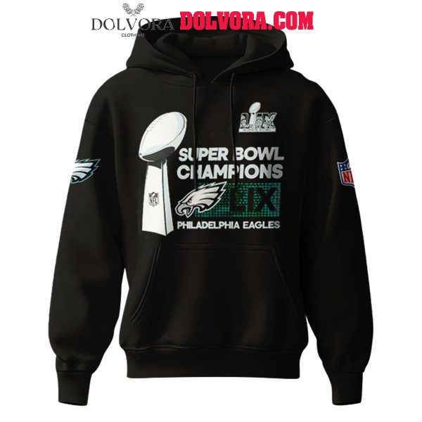 Philadelphia Eagles 2025 Super Bowl LIX Champions Glory Time Hoodie Tshirt