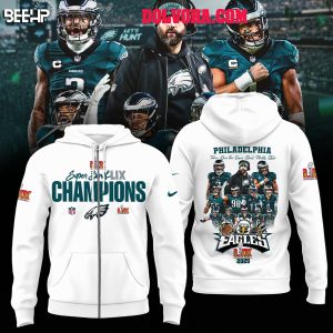 Philadelphia Eagles 2025 Take Over Super Bowl LIX Champions Phills Style Hoodie T-Shirt