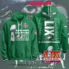 Philadelphia Eagles Celebration Super Bowl LIX Champions 2025 Hoodie T-Shirt Black