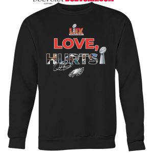 Philadelphia Eagles Love Jalen Hurts Super Bowl Winner 2025 T-Shirt