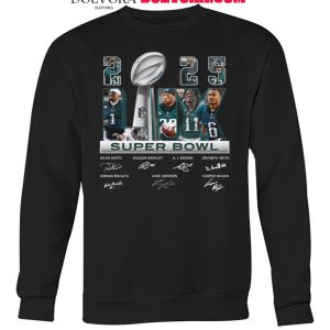 Philadelphia Eagles NFL Football Super Bowl LIX 2024-2025 T-Shirt