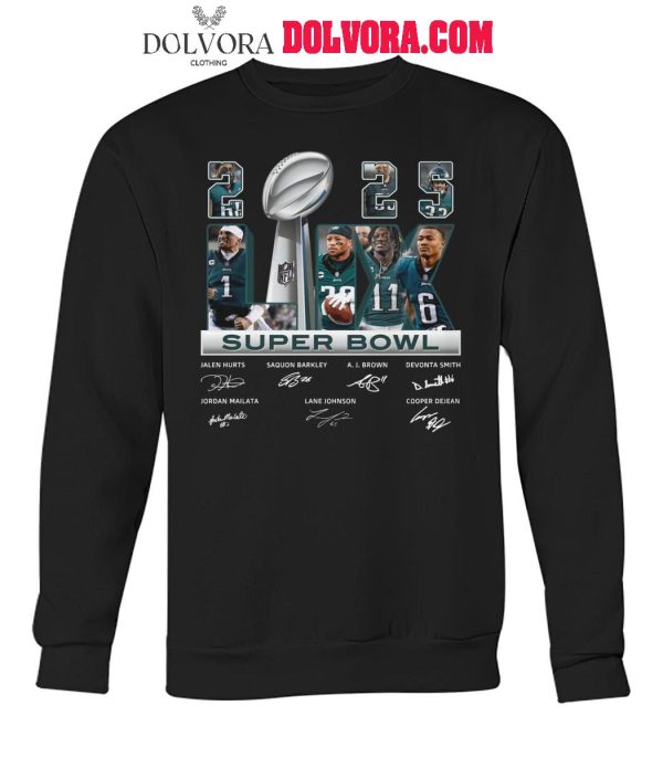 Philadelphia Eagles NFL Football Super Bowl LIX 2024-2025 T-Shirt