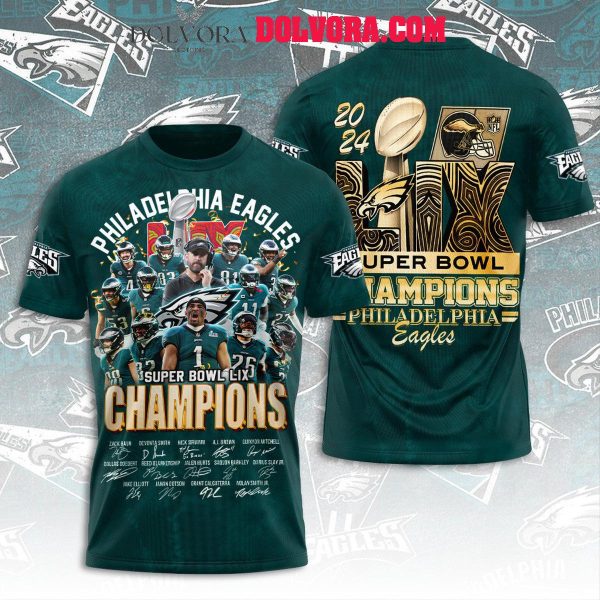 Philadelphia Eagles Proud To Be 2025 Super Bowl Champions Hoodie Tshirt