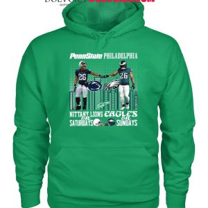 Philadelphia Eagles Saquon Barkley Super Bowl Penn State Nittany Lions 2025 T-Shirt