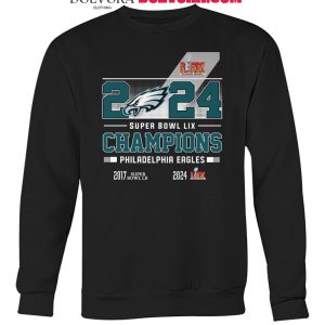 Philadelphia Eagles Ready To Be 2025 Super Bowl LIX Champions Shirt