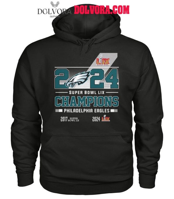 Philadelphia Eagles Ready To Be 2025 Super Bowl LIX Champions Shirt