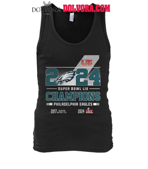 Philadelphia Eagles Ready To Be 2025 Super Bowl LIX Champions Shirt