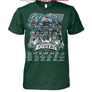 Philadelphia Eagles Super Bowl LIX 2024-2025 Go Eagles T-Shirt