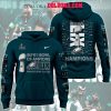 Philadelphia Eagles Super Bowl LIX 2017 2025 Champions 2 Times Hoodie Tshirt