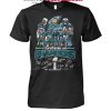 Kansas City Chiefs Snoopy Chilling 2025 Super Bowl LIX Skyline Champions Tshirt