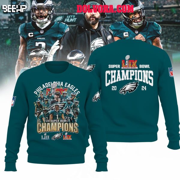 Philadelphia Eagles Super Bowl LIX Champions Fly Eagles 2025 Hoodie T-Shirt