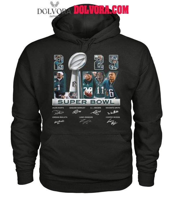 Philadelphia Eagles Super Bowl Winner 2025 Best Season T-Shirt