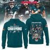 Kansas City Chiefs 2025 Super Bowl Champions Football Black Hoodie T-Shirt