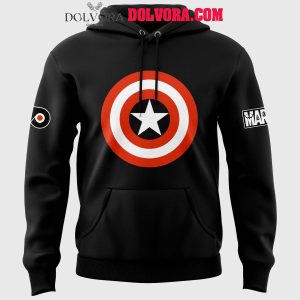 Philadelphia Flyers 2025 Marvel Super Hero Game Playtime Hoodie T-Shirt