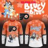 Seattle Kraken Bluey And Bingo 2025 Anniversary Time Personalized Hockey Jersey