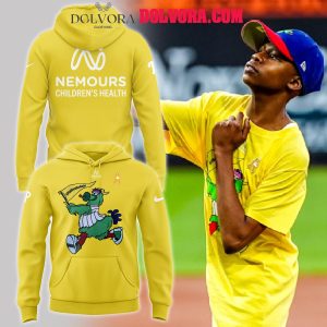 Philadelphia Phillies Childhood Cancer Awareness Nemours Childen’s Health Hoodie T-Shirt