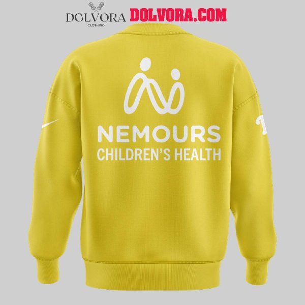 Philadelphia Phillies Childhood Cancer Awareness Nemours Childen’s Health Hoodie T-Shirt