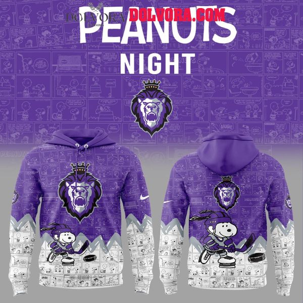 Reading Royals 2025 Anniversary Of Peanuts 75 Years Hoodie T-Shirt