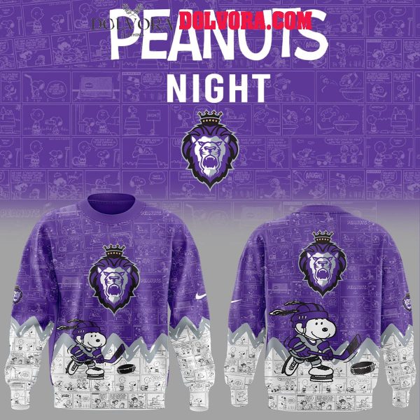 Reading Royals 2025 Anniversary Of Peanuts 75 Years Hoodie T-Shirt