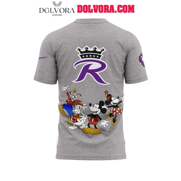 Reading Royals Disney Mickey & Friends 2025 Grey Version Hoodie T-Shirt