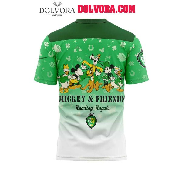 Reading Royals Disney Night 2025 Mickey & Friends 2025 Green Hoodie T-Shirt