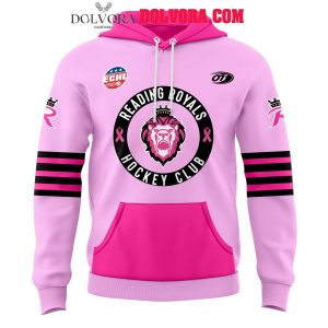 Reading Royals Pink In The Rink 2025 American Cancer Society Hoodie T-Shirt