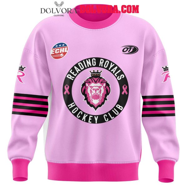 Reading Royals Pink In The Rink 2025 American Cancer Society Hoodie T-Shirt