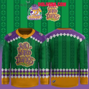 Roanoke Dawgs 2025 Mardi Gras Celebration Personalized Hockey Jersey