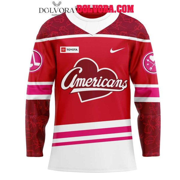 Rochester Americans Red Threads 2025 Season Personalized Hockey Jersey