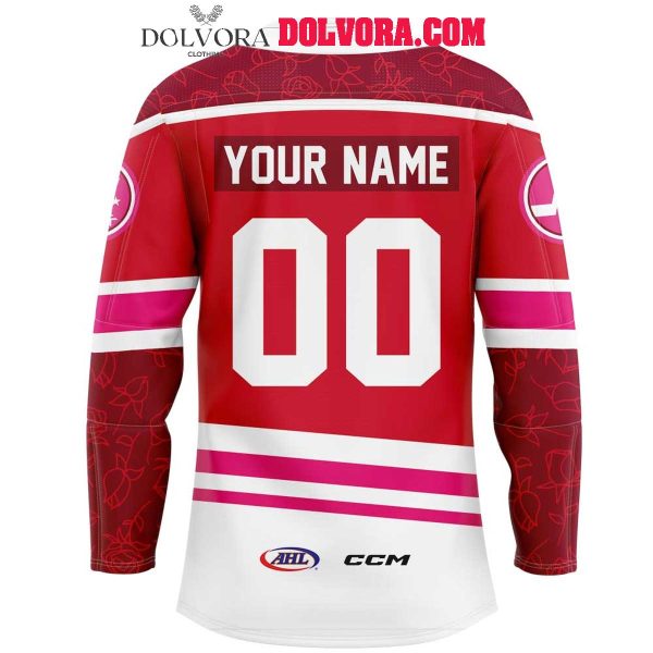 Rochester Americans Red Threads 2025 Season Personalized Hockey Jersey