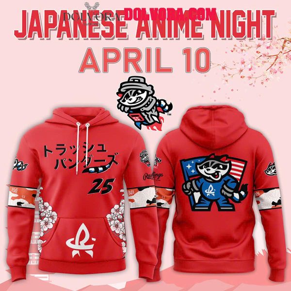 Rocket City Trash Pandas For 2025 Japanese Anime Night Hoodie T-Shirt